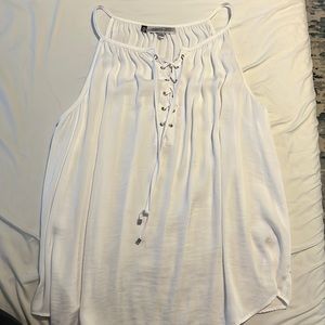 White tank top